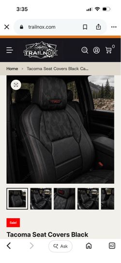 Toyota Tacoma seat covers
