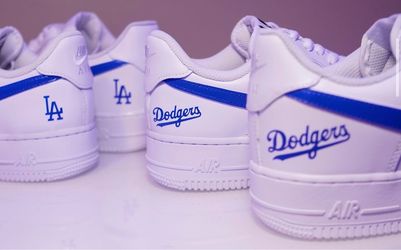 LA Dodgers Nike Air Force’s
