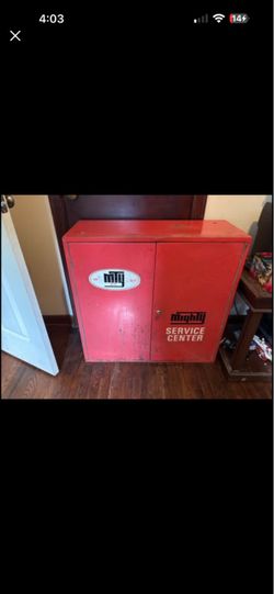 Mighty service center metal cabinet