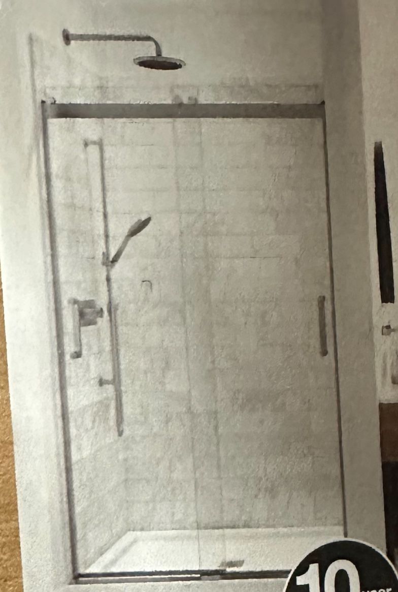 Maax 48” Shower Door In Chrome