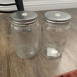 3 Mason Jars 