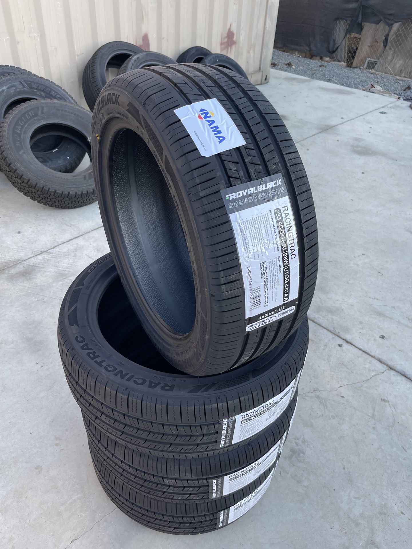BRAND NEW SET OF TIRES 235/45r18 235/45/18 for Sale in Moreno Valley ...