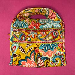 Vera Bradley Lunchbox Yellow Provencal (Retired Floral Paisley Pattern)