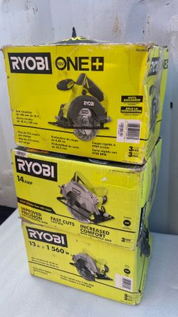 RyoBi (3) circular Saw 13A 14A cordless