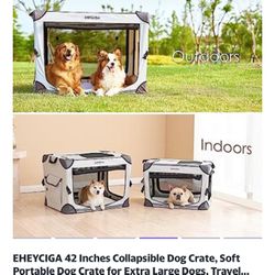 Collapsible Soft Travel Dog Crate Portable New 
