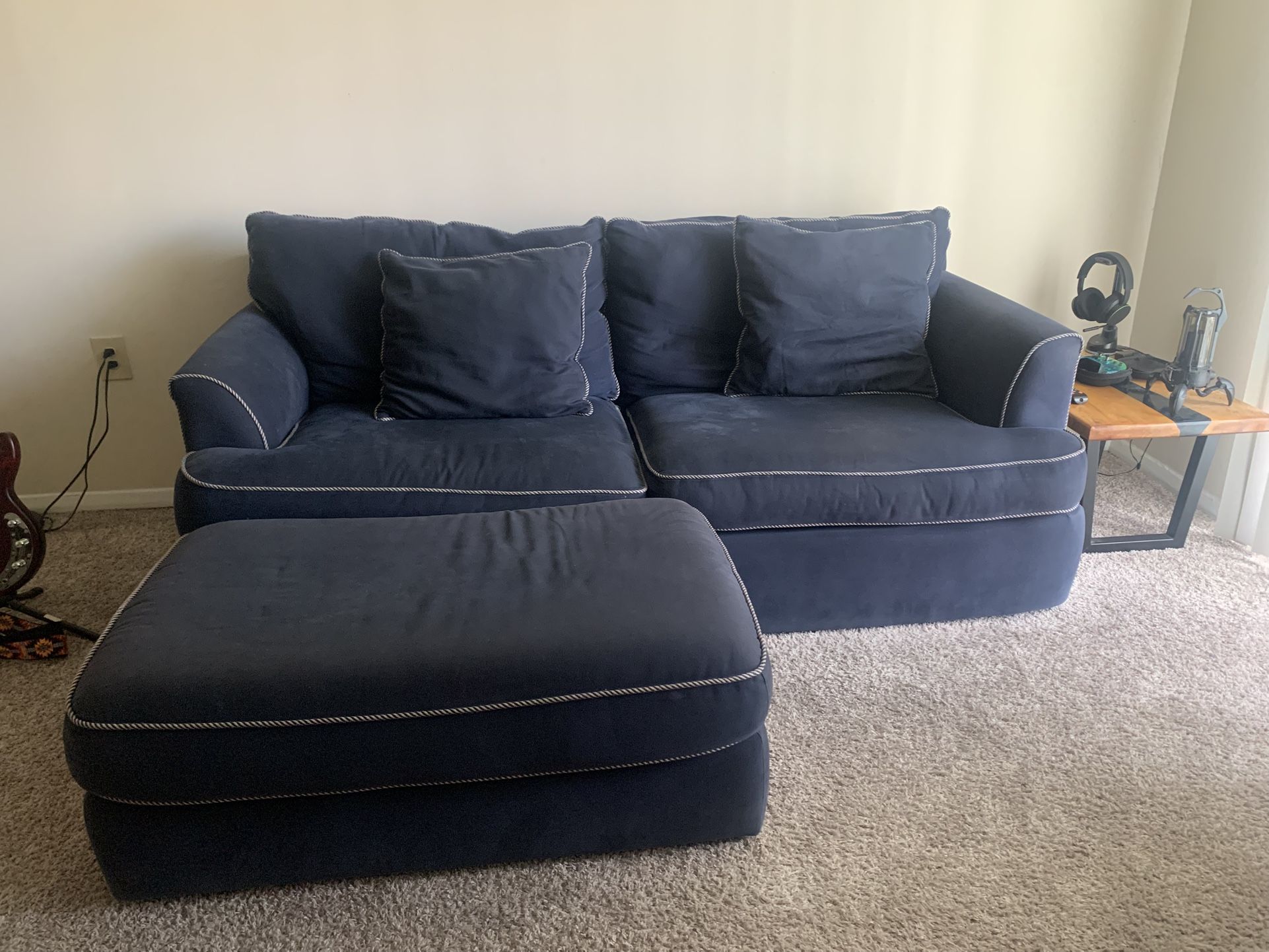 Couch and Ottoman