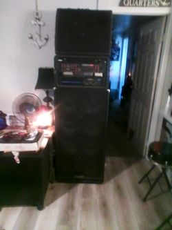 Carvin bass rig