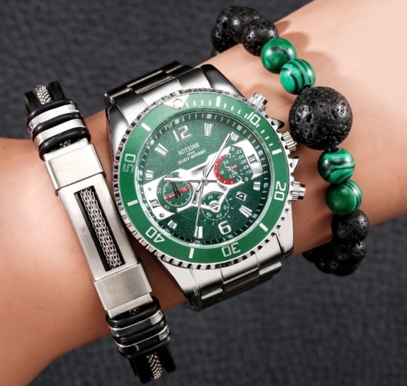 Notinor Mens Quartz Watch Top Brand Luxury Casual Business
