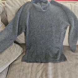 Open Shoulders Thick Sweater 