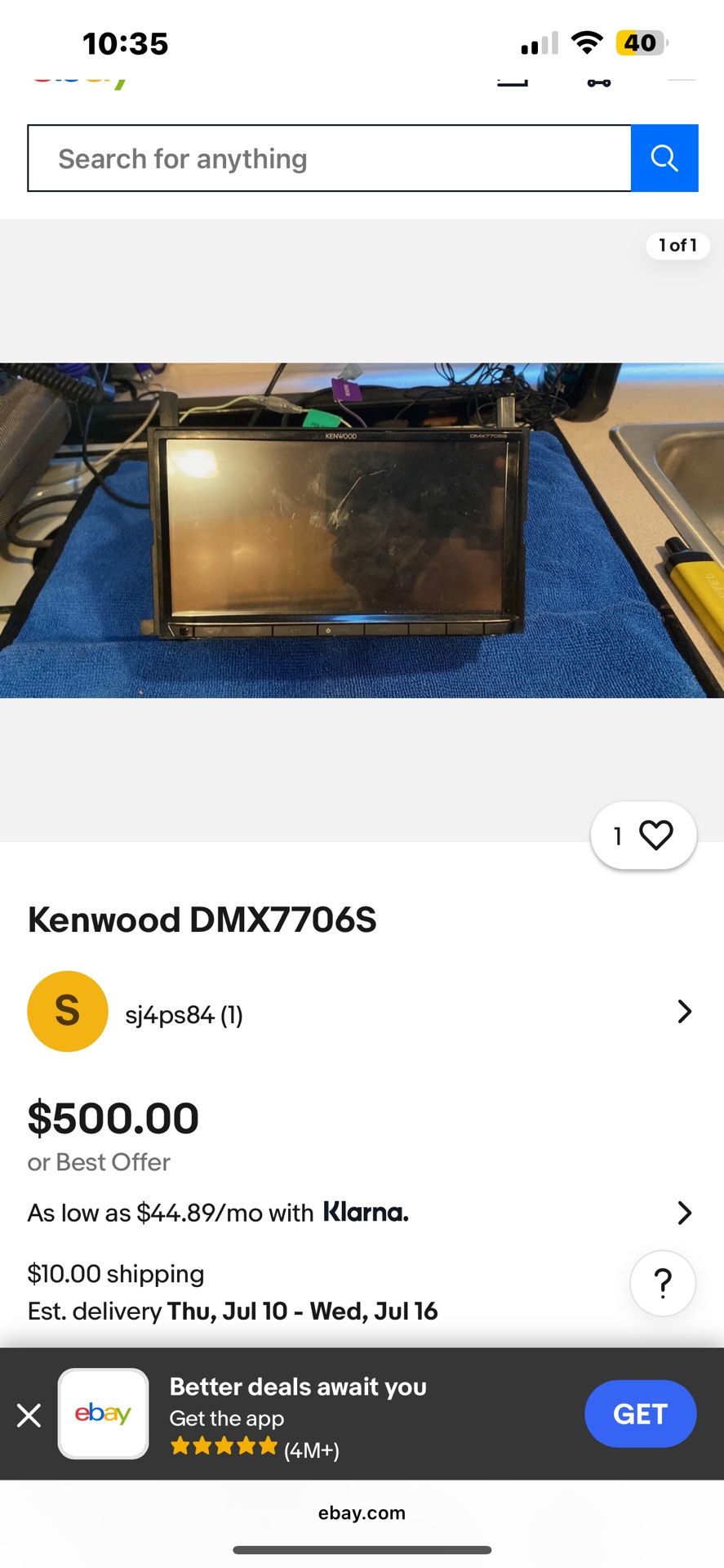 Kenwood Double Din