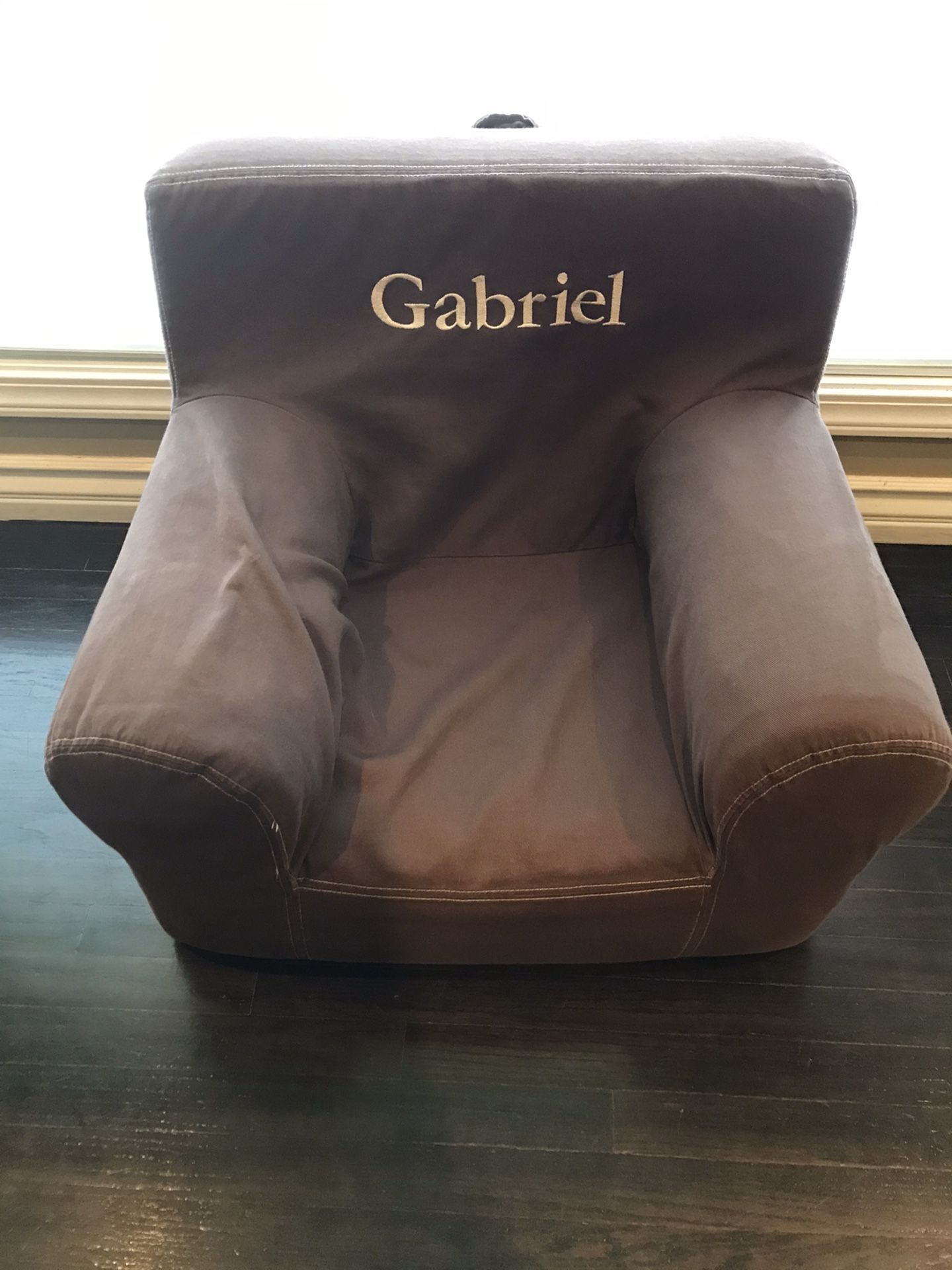 Pottery Barn Kids Personalized Anywhere Chair - Gabriel