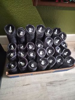 Fake candles (they work)