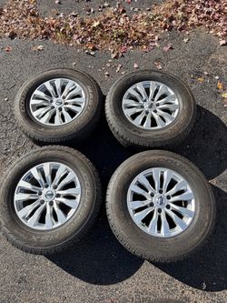RIMS AND TIRES NISSAN