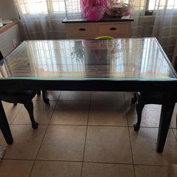 Kitchen Table And Matching Coffee Table 