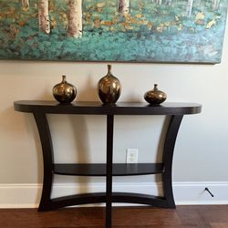 Brown Accent Table