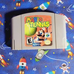 Mario Tennis Nintendo 64 N64 Authentic Tested Saves Polished Pins 