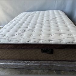 Queen Size Organic Cloud Europillowtop Mattress And Boxspring 