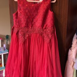 Red Dress Size 4t