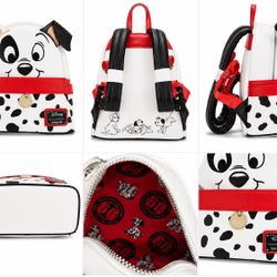 Disney 101 Dalmatians Loungefly Mini Backpack (60th Anniversary)