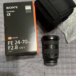 Sony 24-70 F2.8 GM II lens