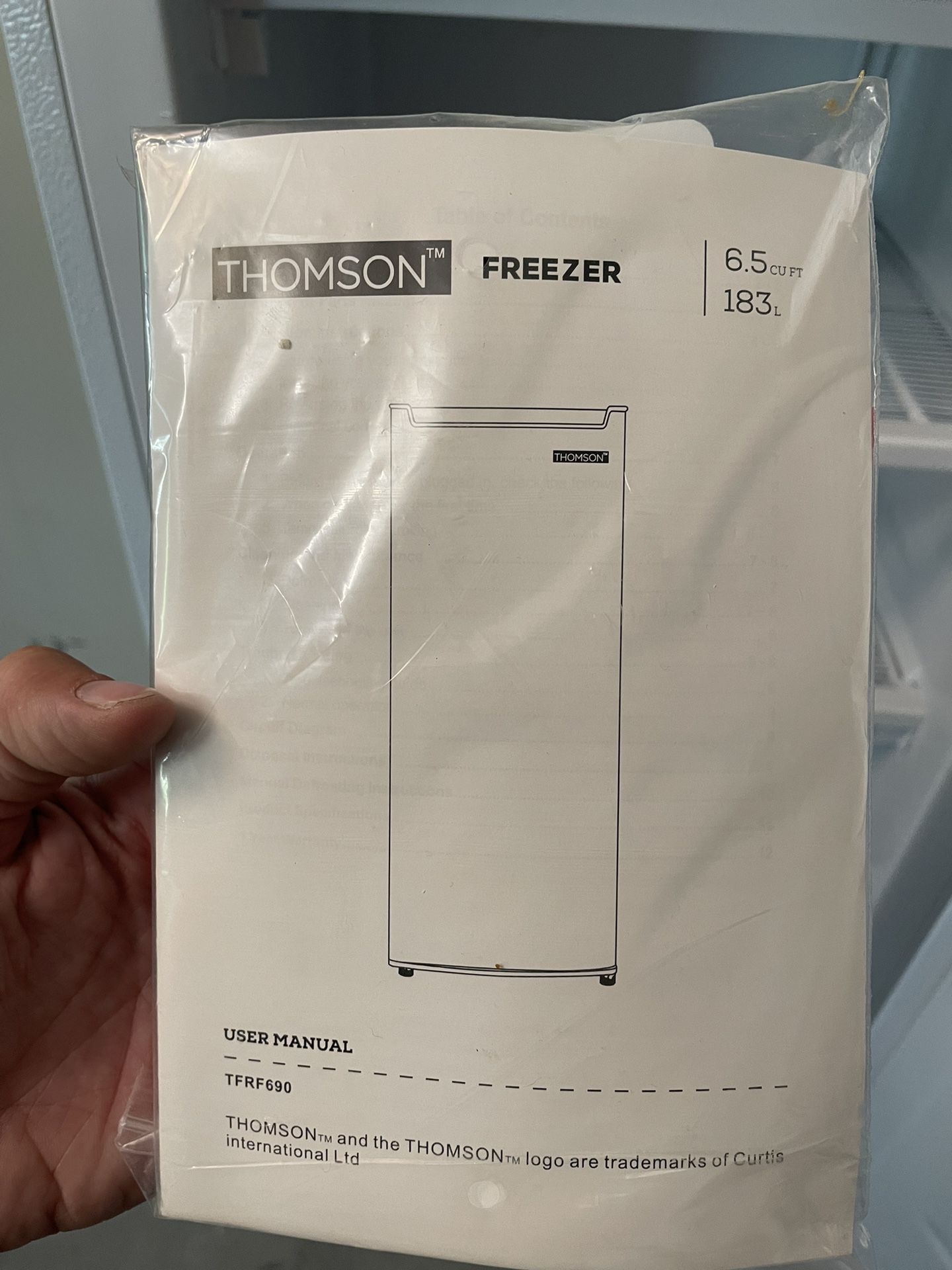 Thomson Standing Freezer