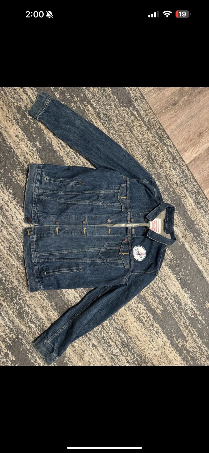 Limited Edition LA Dodgers Levi Jacket XL