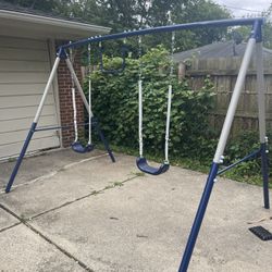 Kids Swing And Jumping 