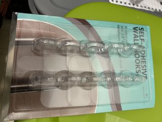 Self adhesive wall hooks