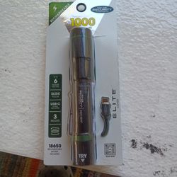 Police Security Rechargeable Flashlight