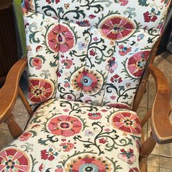 Glider Rocking Chair - maple Wood 