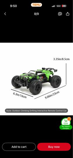 1:18 Scale 4WD Off-Road RC Car – Brand New