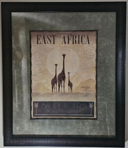 Safari Tours East and South Africa Tours framed art pieces