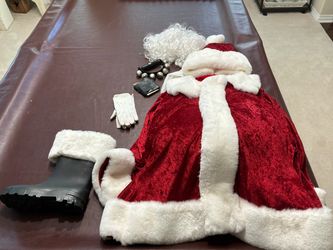 Santa Claus Costume Set with Accessories