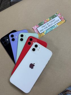Apple IPhone 12 5G Unlocked - Only $1 Today Pay The Rest Later! 