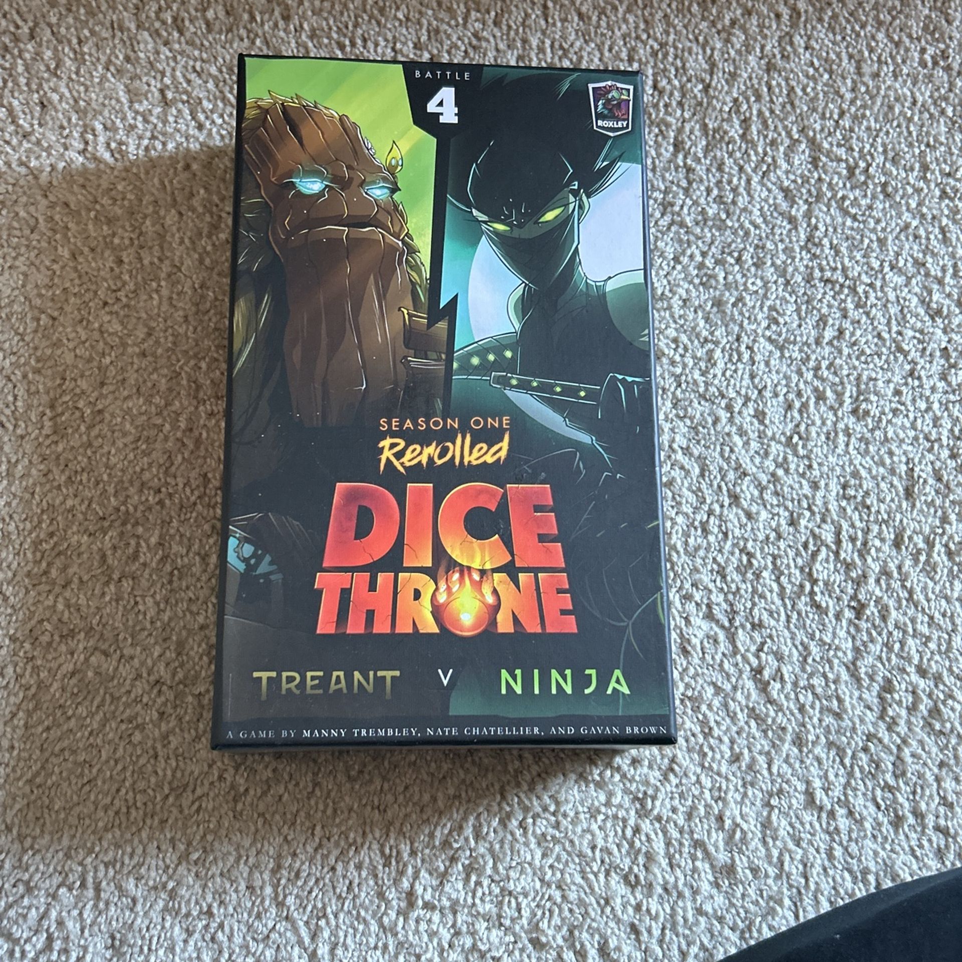 Dice Throne Season 1 Rerolled Treant And Ninja Characters