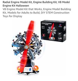 NEW KAIXING Radial Engine Model Building Kit