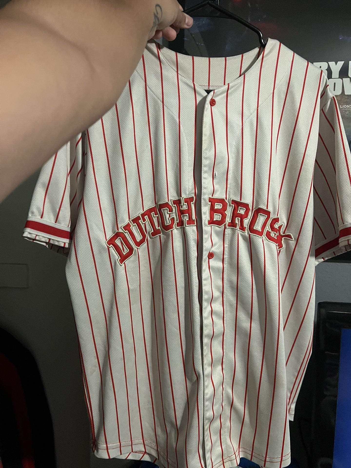Rare Dutch Bros Baseball Jersey