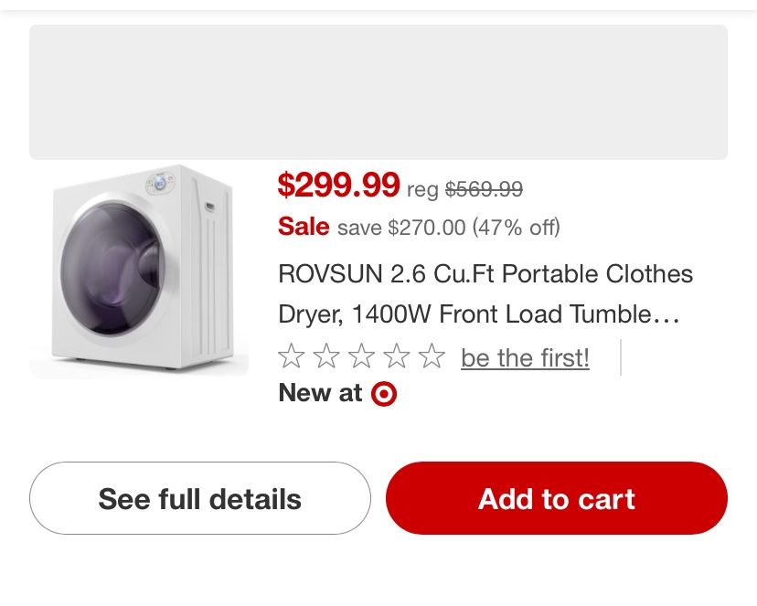 Rovsun Portable Dryer