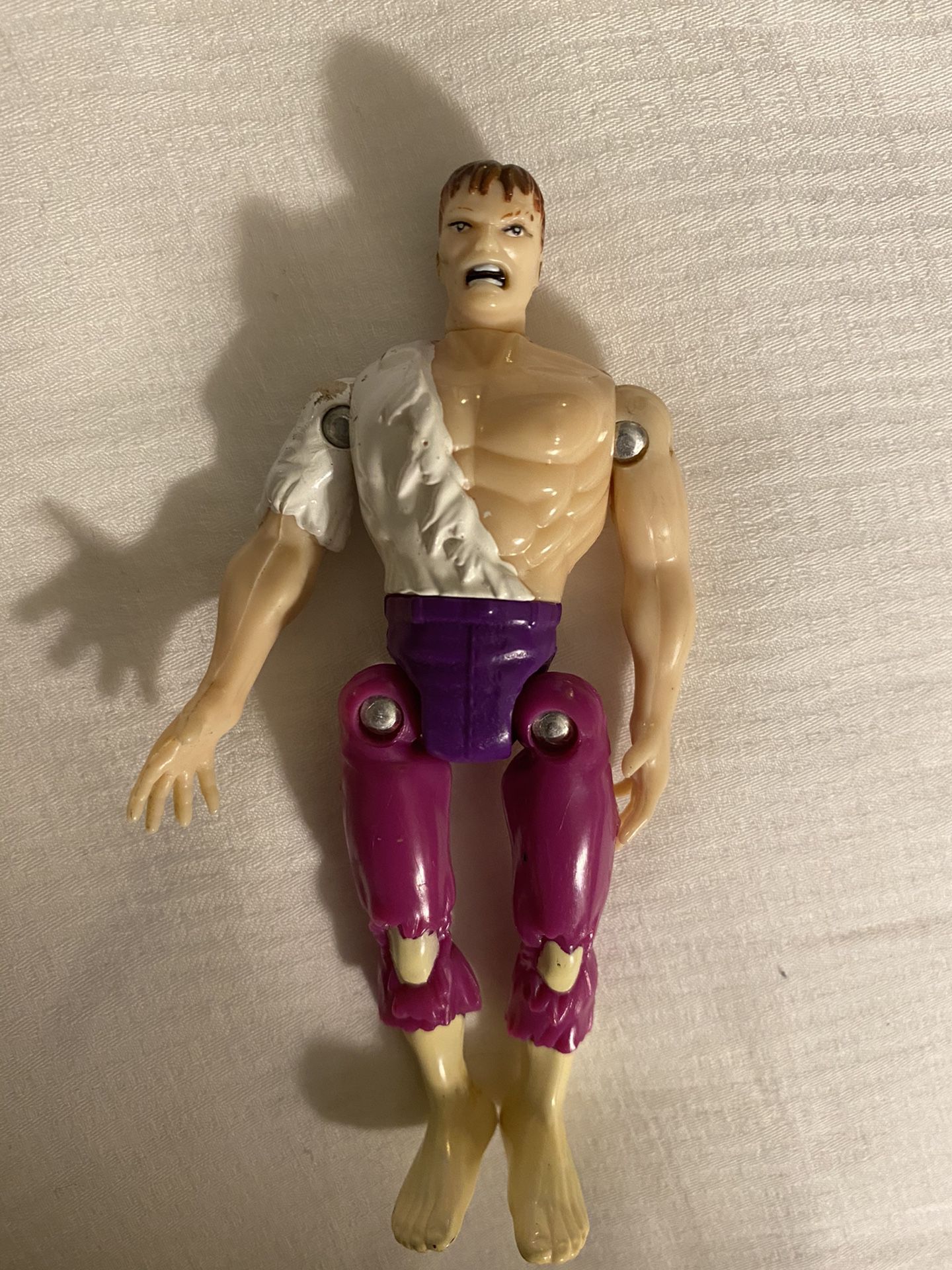 RARE 1996 Bruce Banner 4" Toy Biz Action Figure Marvel Comics Incredible Hulk