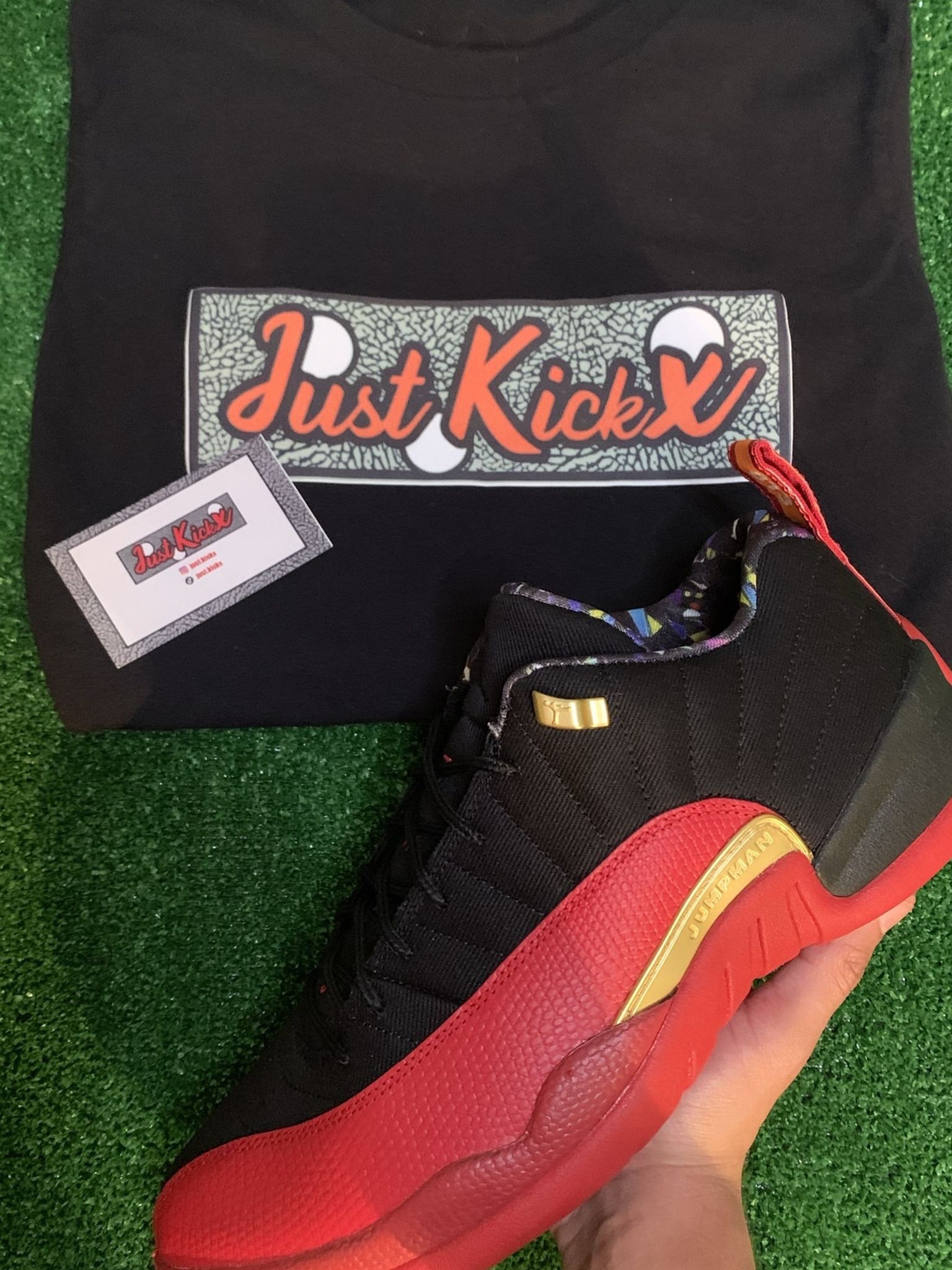 Jordan 12 Low “Super Bowl” Size 10/10.5