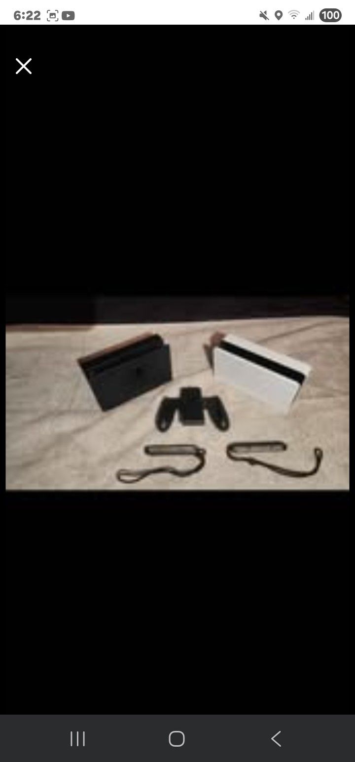 2x Nintendo Switch docking stations w/ no cables