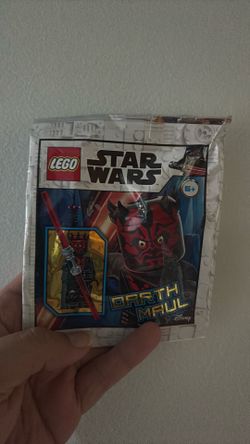 Darth Maul Lego Mini Figure