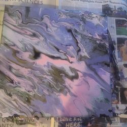 Acrylic Pour 