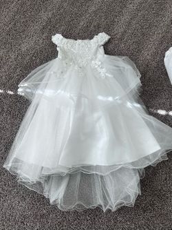 New Girl White Formal Dress🤍✨