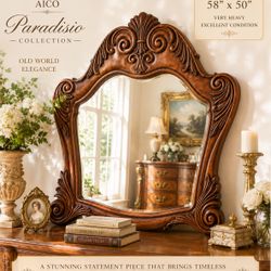 Beautiful Mirror! Michael Amini / Aico  “ Paradisio” Dresser Mirror.