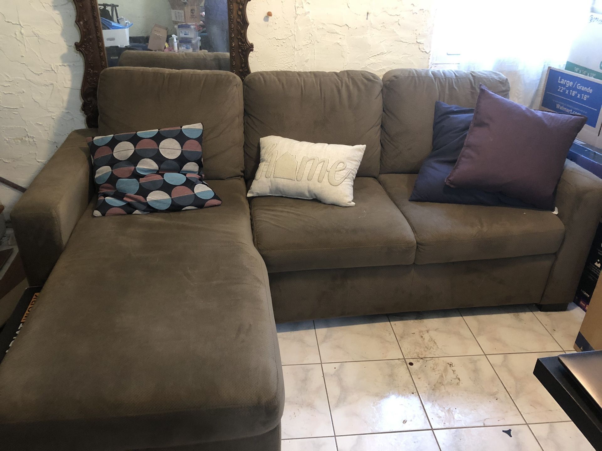 Sectional sleeper couch