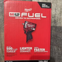 Milwaukee M12 Fuel Stubby 3/8”