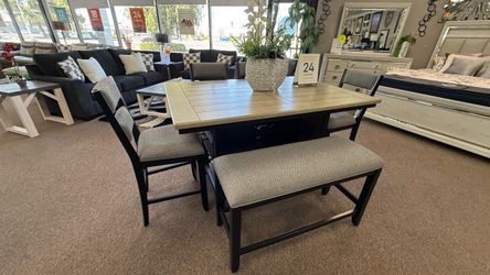 6 PC DINING TABLE