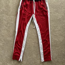 Red Joggers