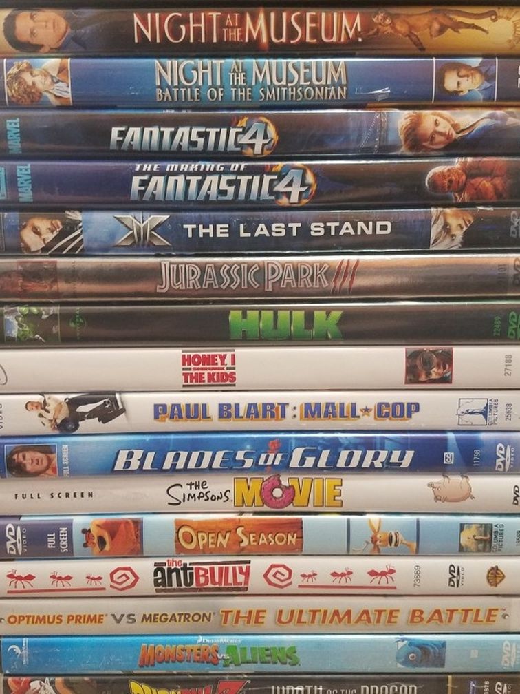 20 DVD Movies (See Pictures)